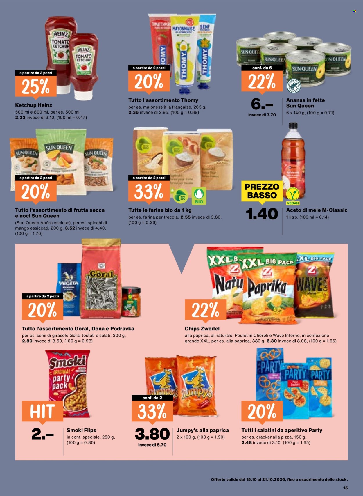 Prospekte Migros - 15.10.2026 - 21.10.2026. Seite 15. Seite 15