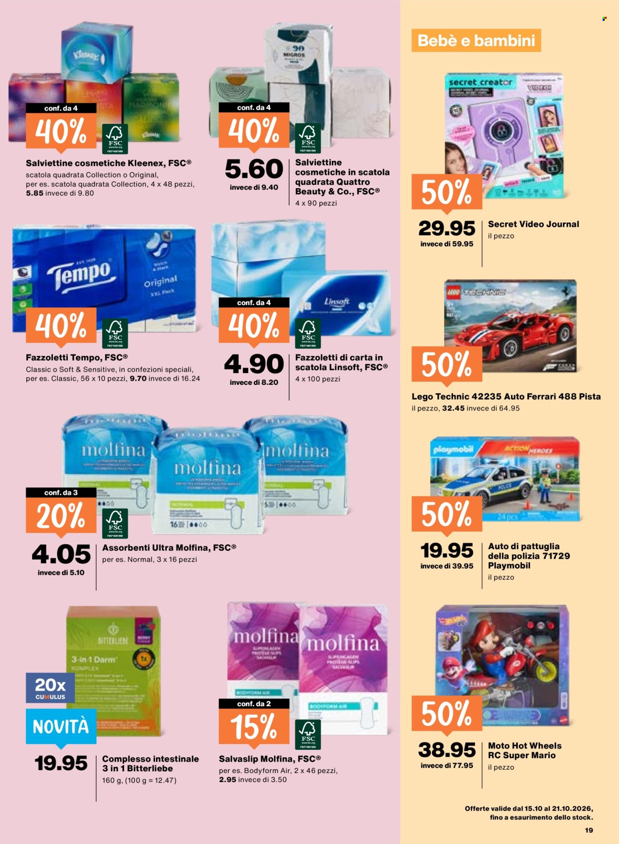 Prospekte Migros - 15.10.2026 - 21.10.2026. Seite 19. Seite 19