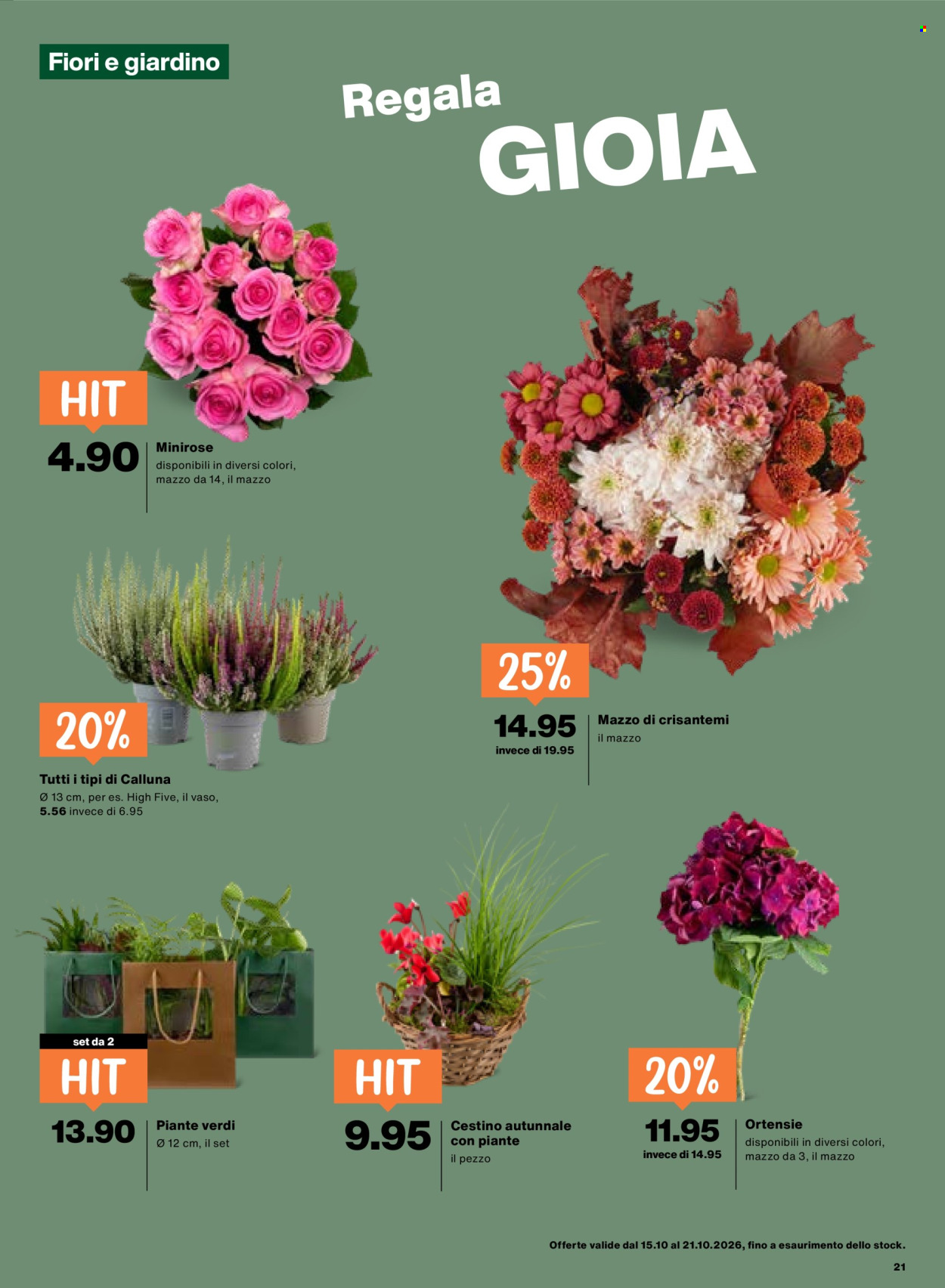 Prospekte Migros - 15.10.2026 - 21.10.2026. Seite 21. Seite 21