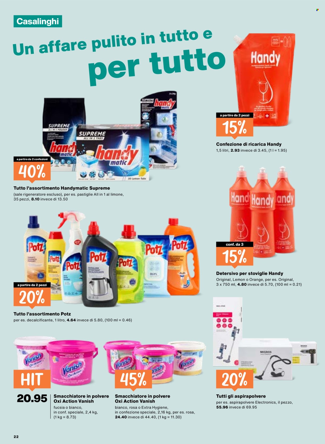 Prospekte Migros - 15.10.2026 - 21.10.2026. Seite 22. Seite 22