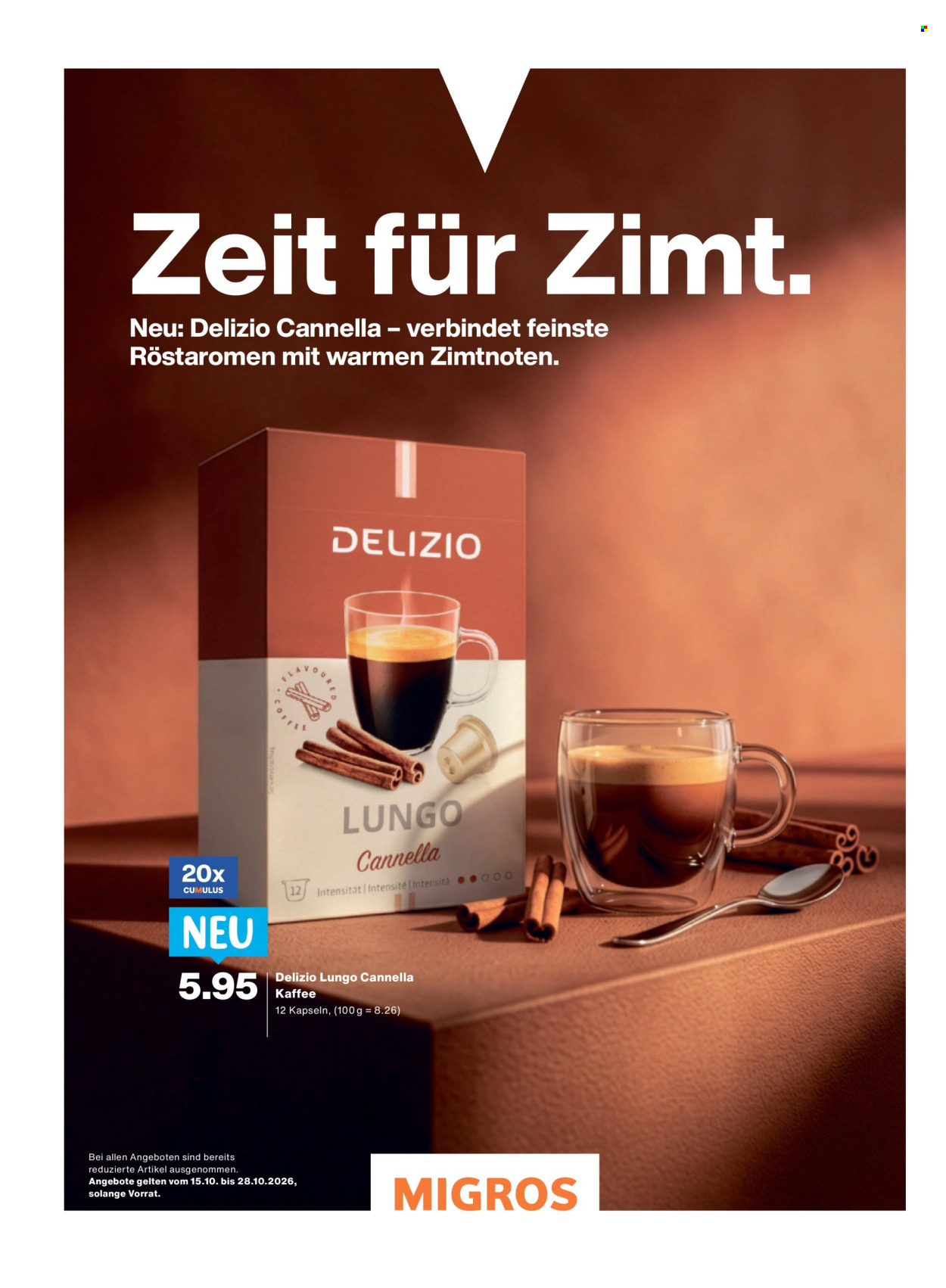 Prospekte Migros - 14.10.2026 - 21.10.2026. Seite 2. Seite 2