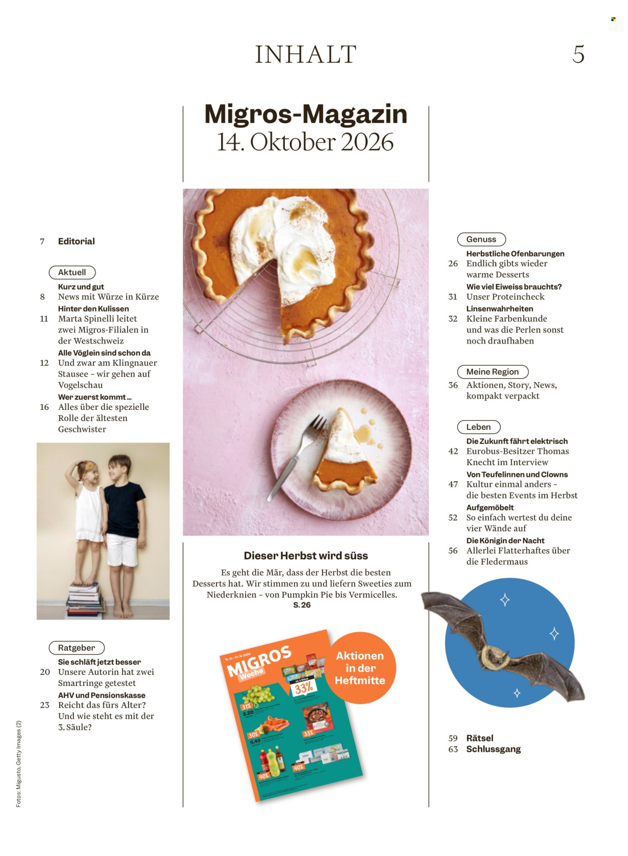 Prospekte Migros - 14.10.2026 - 21.10.2026. Seite 5. Seite 5