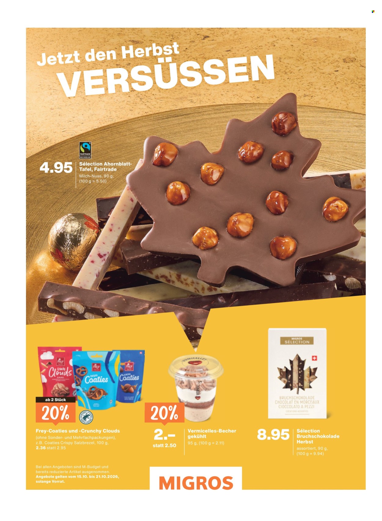 Prospekte Migros - 14.10.2026 - 21.10.2026. Seite 6. Seite 6