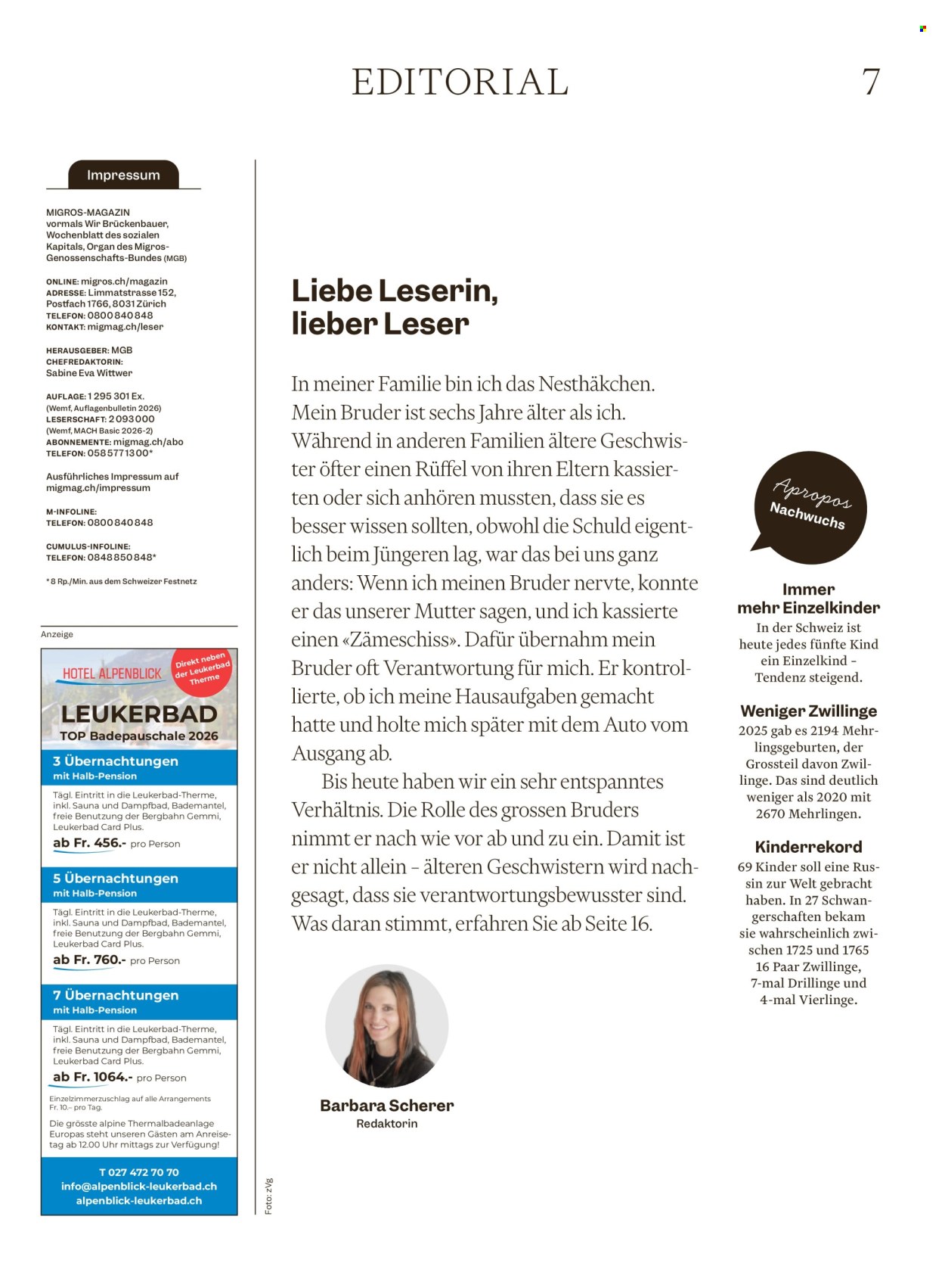 Prospekte Migros - 14.10.2026 - 21.10.2026. Seite 7. Seite 7