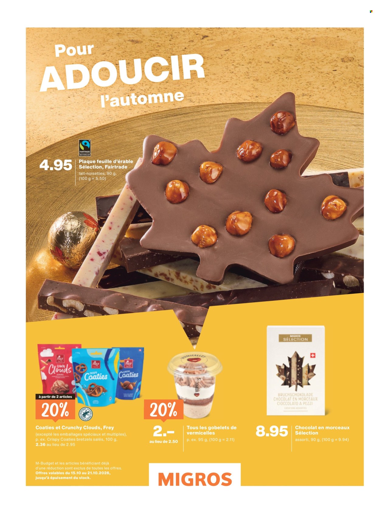 Prospekte Migros - 14.10.2026 - 21.10.2026. Seite 6. Seite 6