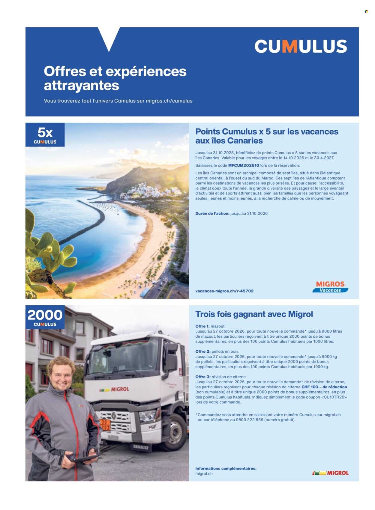 Prospekte Migros - 14.10.2026 - 21.10.2026. Seite 16. Seite 16
