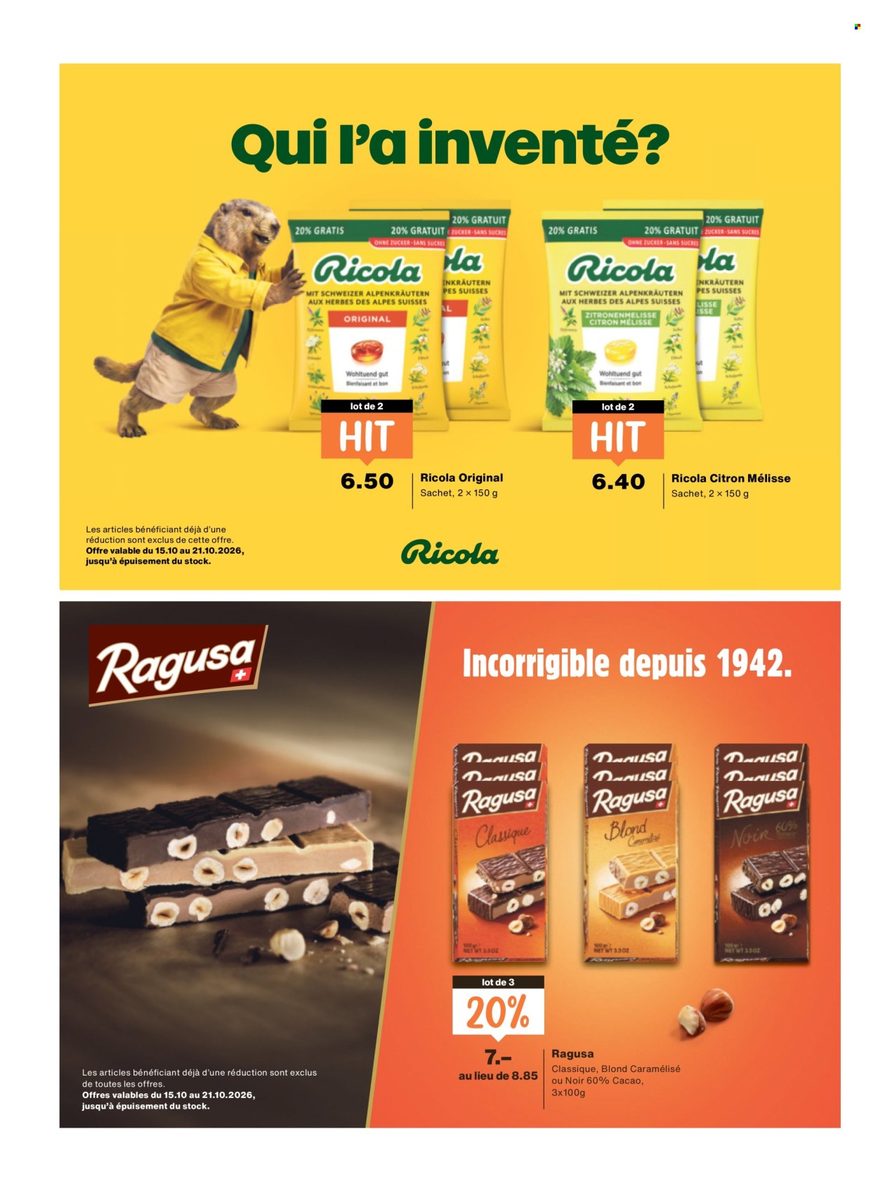Prospekte Migros - 14.10.2026 - 21.10.2026. Seite 38. Seite 38