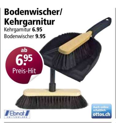 Bodenwischer/Kehrgarnitur