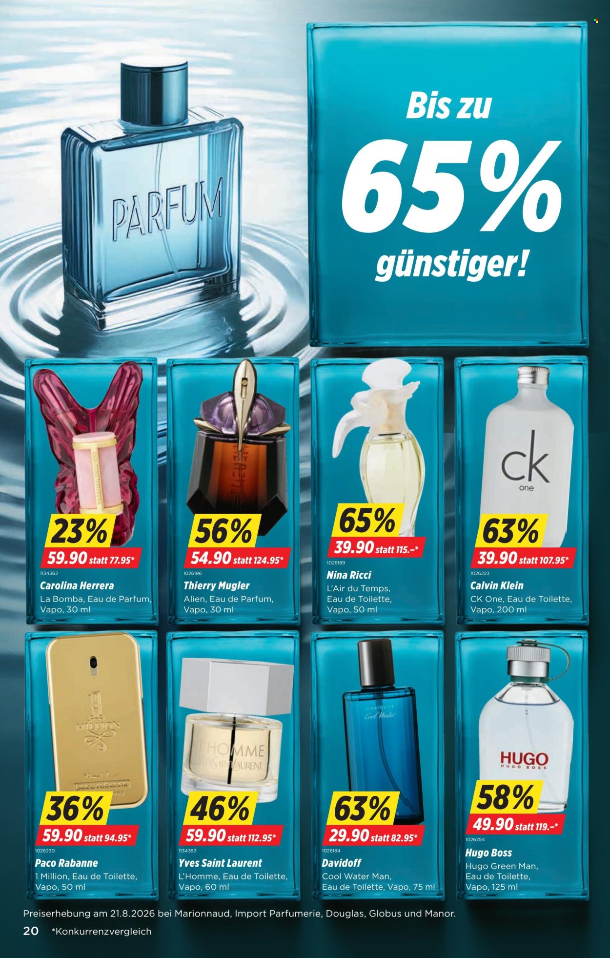 Prospekte Denner - 22.10.2026 - 28.10.2026. Seite 20. Seite 20