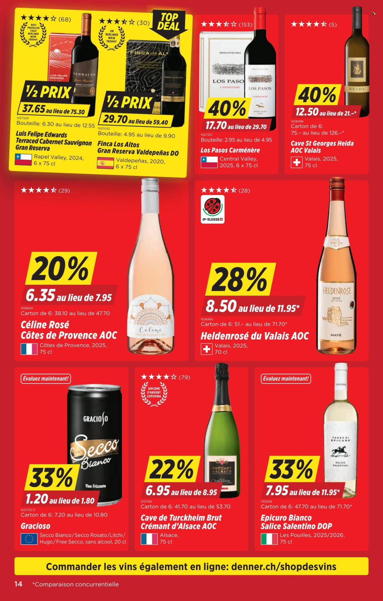 Prospekte Denner - 22.10.2026 - 28.10.2026. Seite 14. Seite 14