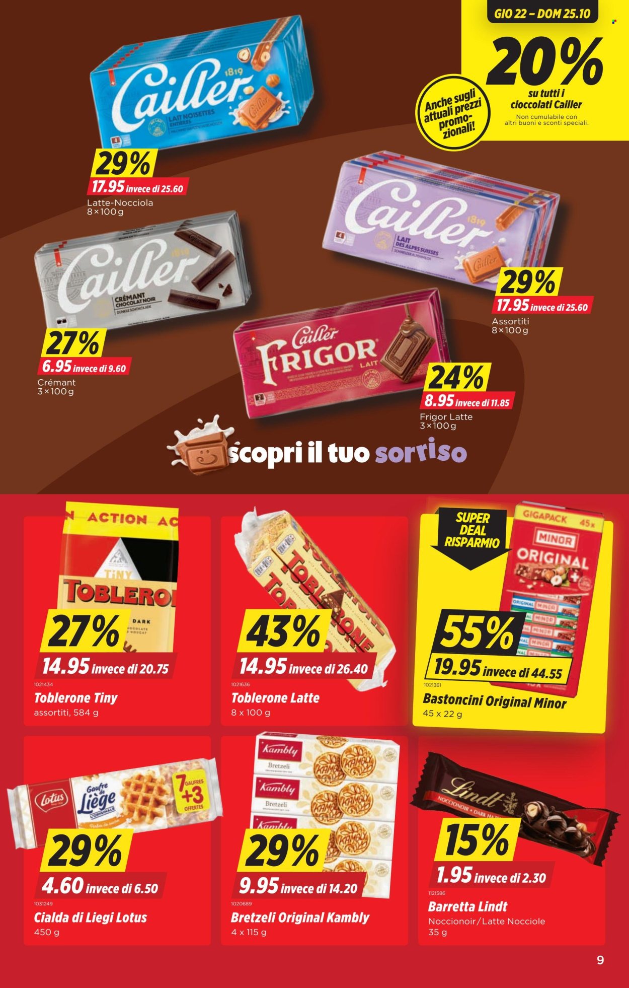 Prospekte Denner - 22.10.2026 - 28.10.2026. Seite 9. Seite 9