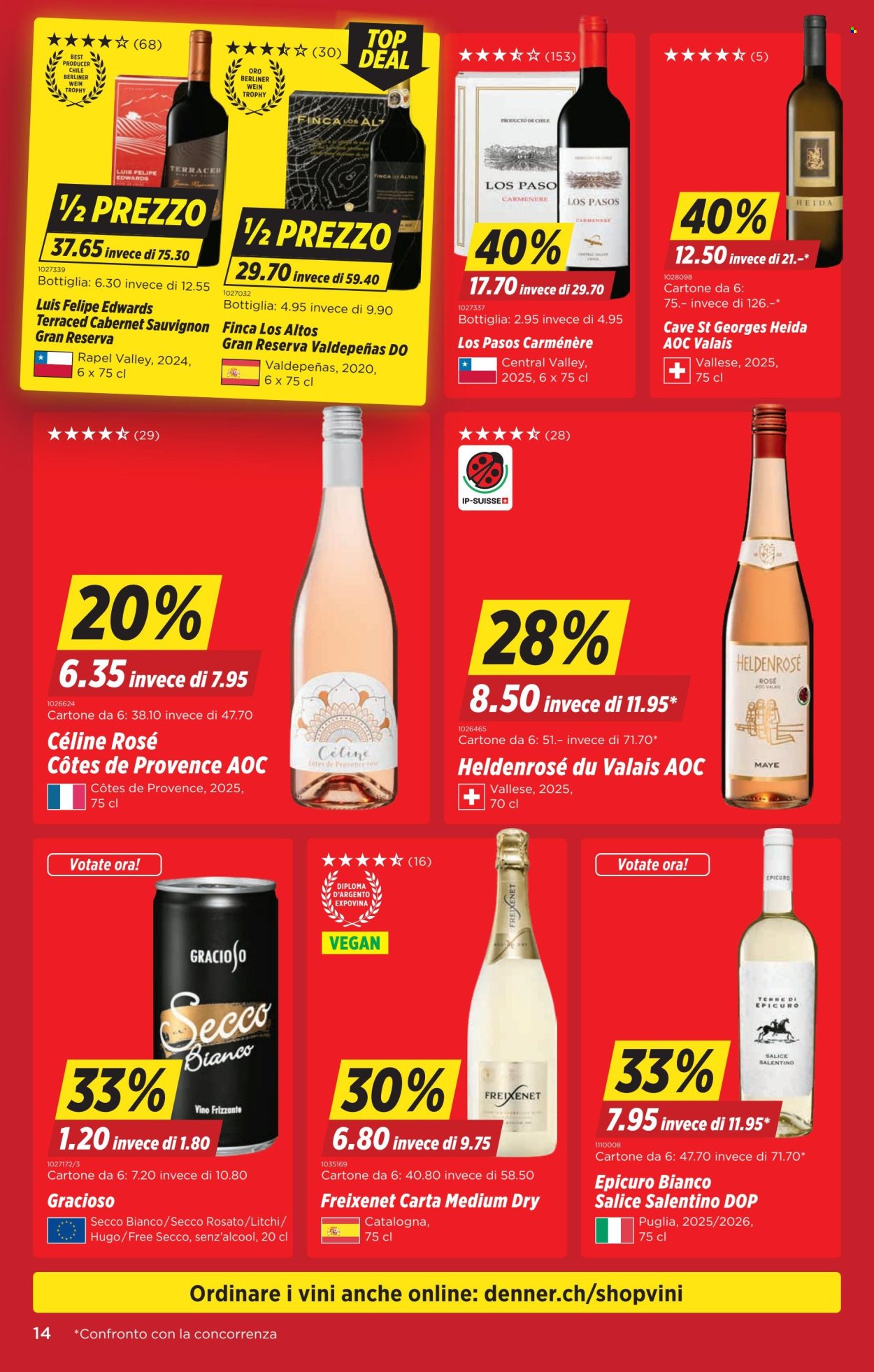 Prospekte Denner - 22.10.2026 - 28.10.2026. Seite 14. Seite 14