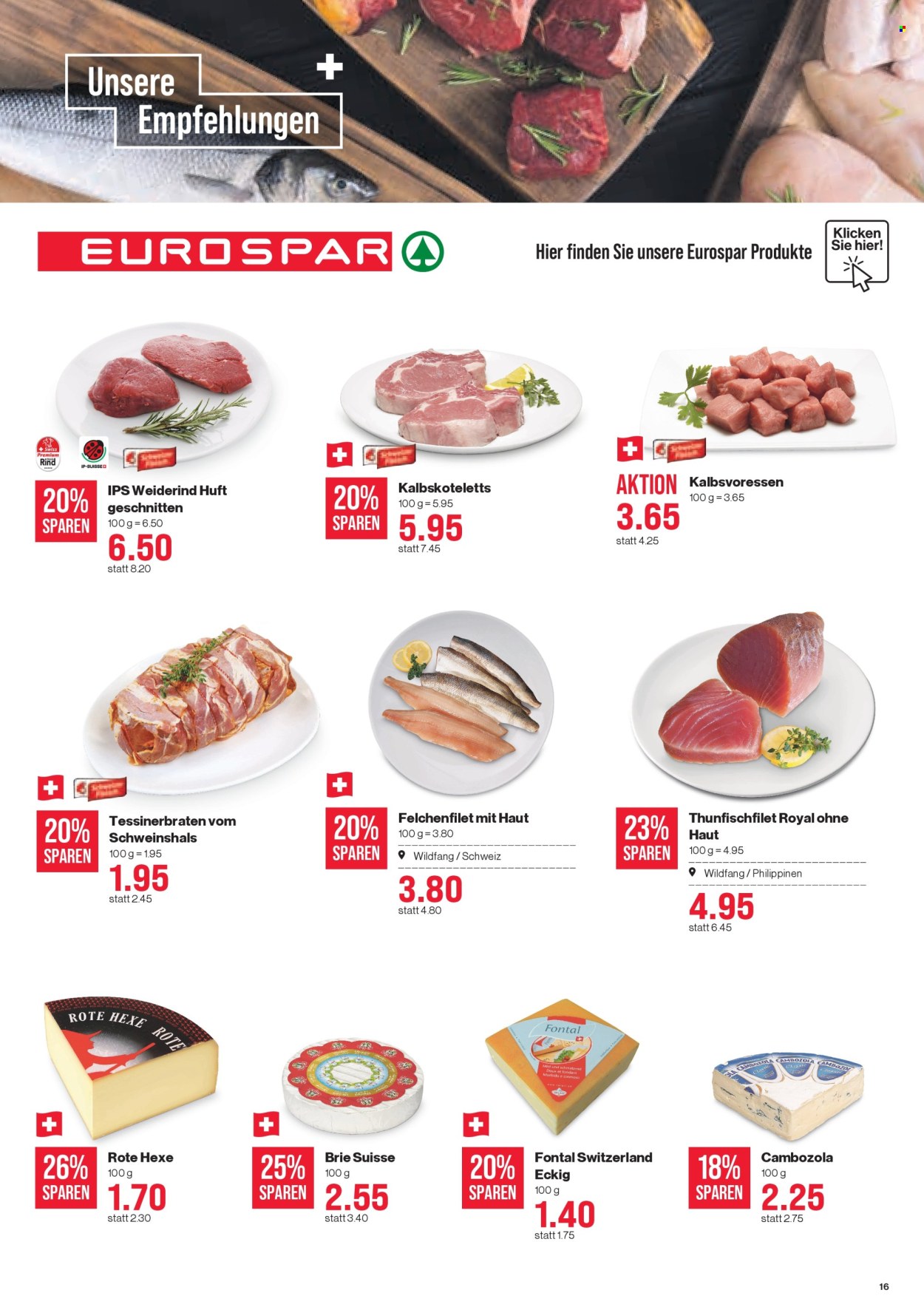 Prospekte SPAR - 22.10.2026 - 28.10.2026. Seite 16. Seite 16